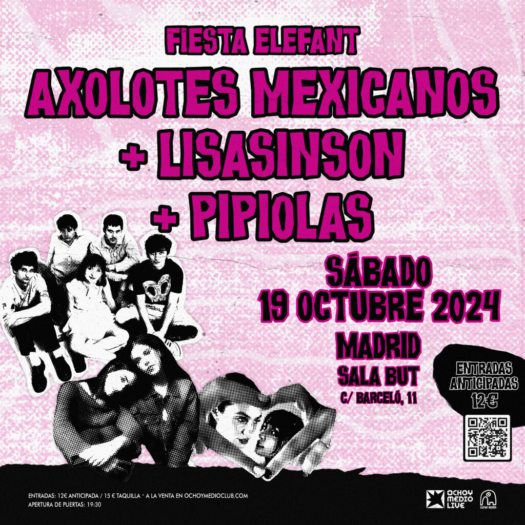 Imagen destacada de noticia: FIESTA ELEFANT AXOLOTES MEXICANOS  LISASINSON  PIPIOLAS 19Oct. MADRID